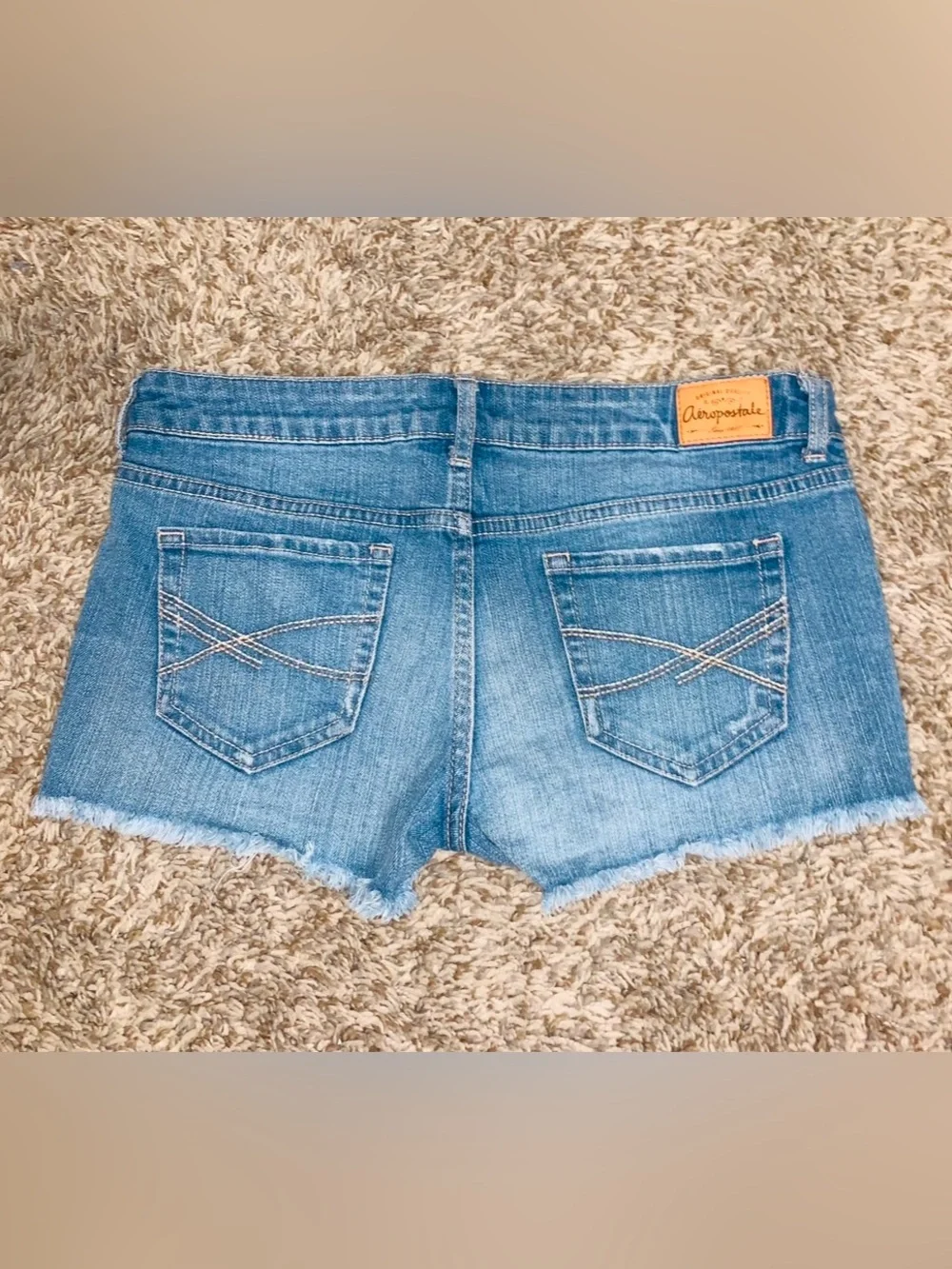 Aeropostale Blue Denim Shorts